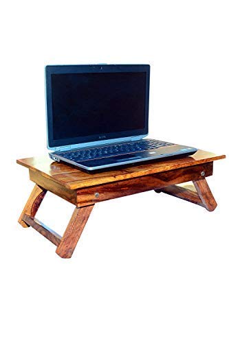 Murali Craft Sheesham Wood Foldable Laptop Lap Desk