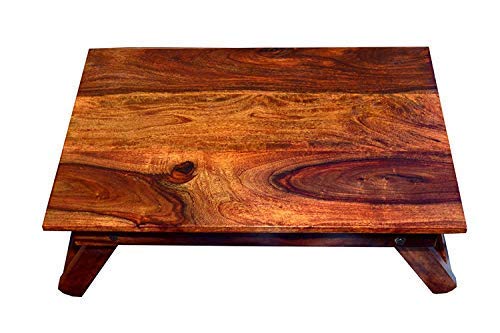 Murali Craft Sheesham Wood Foldable Laptop Lap Desk