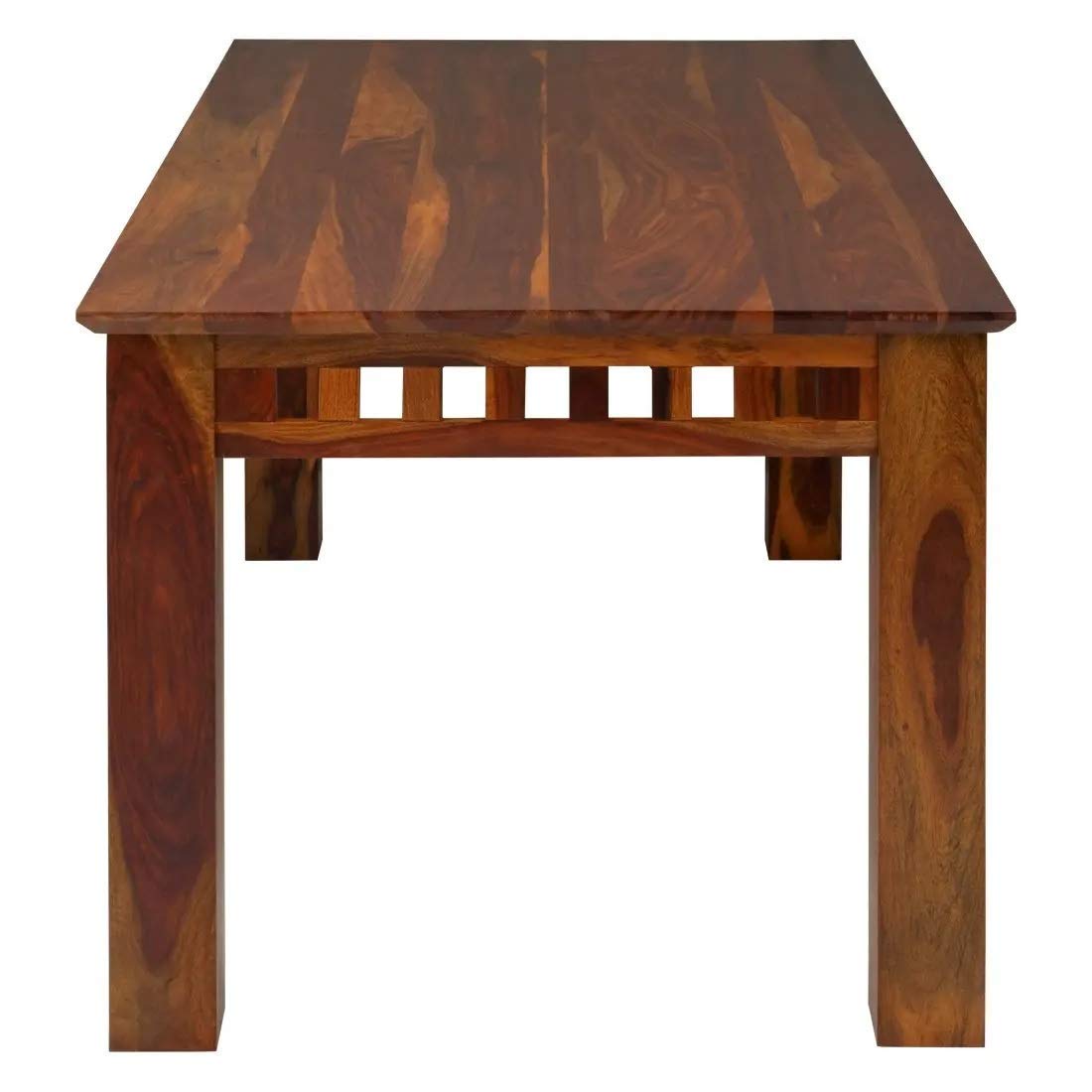 Murali Craft Sheesham Wood Dining Table Set 6 Seater – Natural Finish