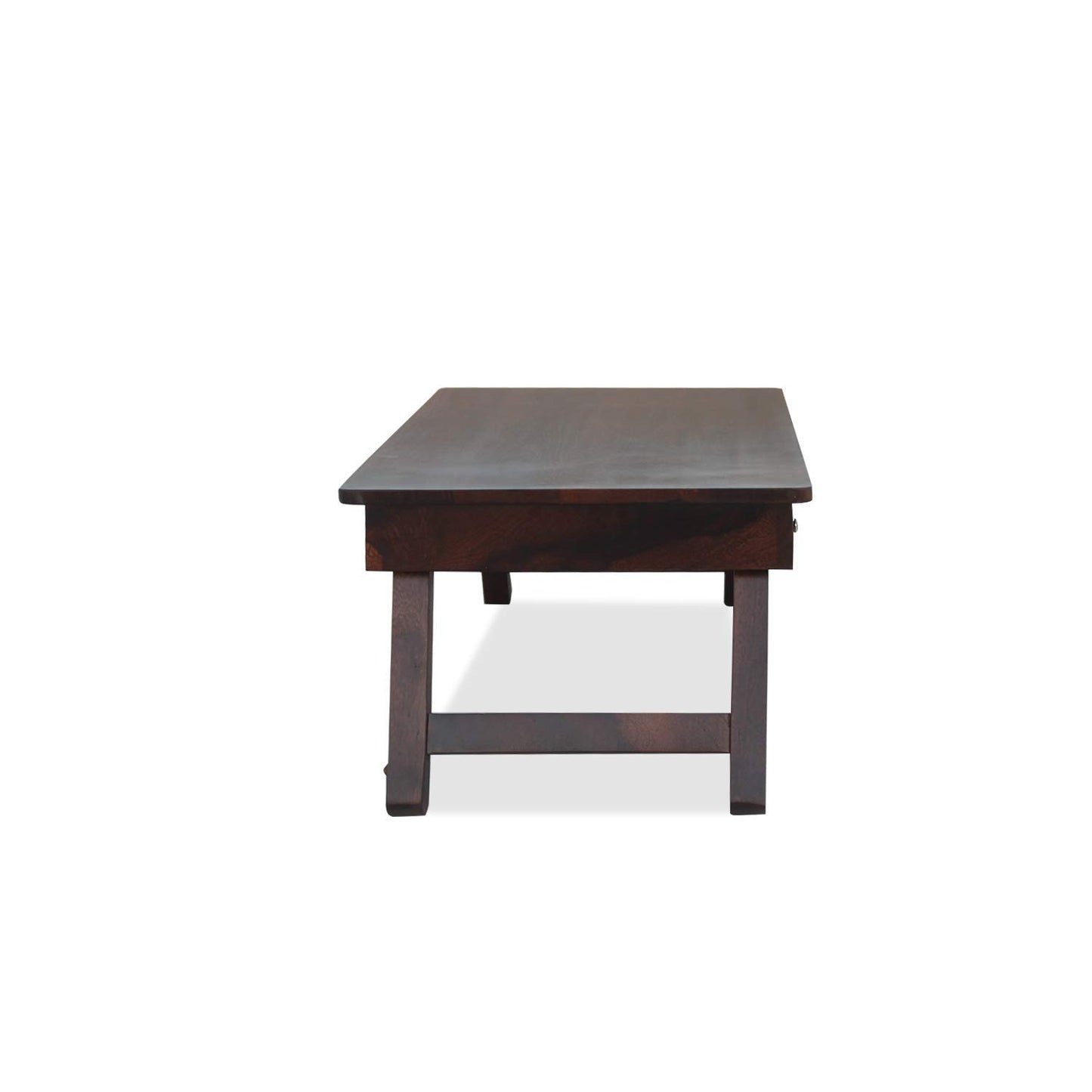 Murali Craft Sheesham Wood Foldable Laptop Desk – Walnut Finish