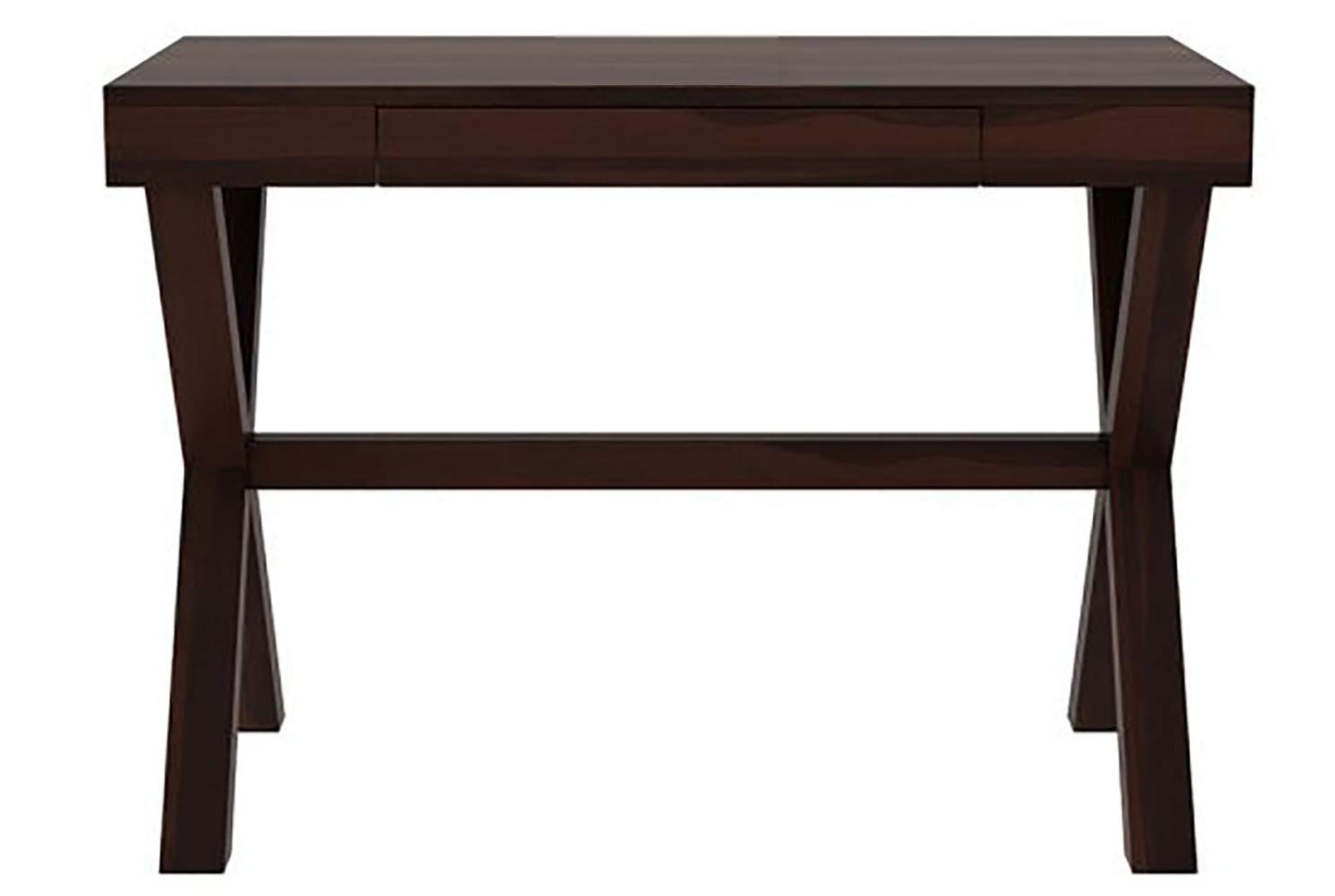 Murali Craft Sheesham Wood Study Desk With Storage – Walnut Finish