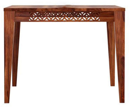 Murali Craft Sheesham Wood Dining Table Set 4 Seater – Honey Finish