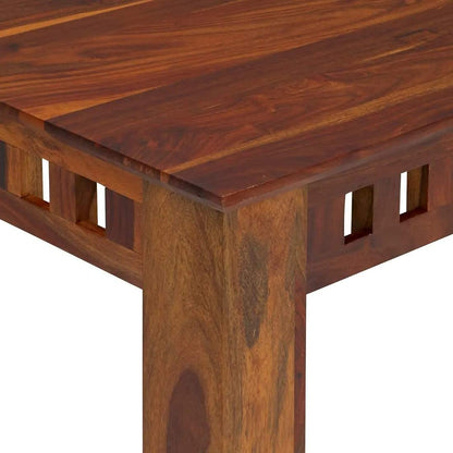 Murali Craft Sheesham Wood Dining Table Set 6 Seater – Natural Finish
