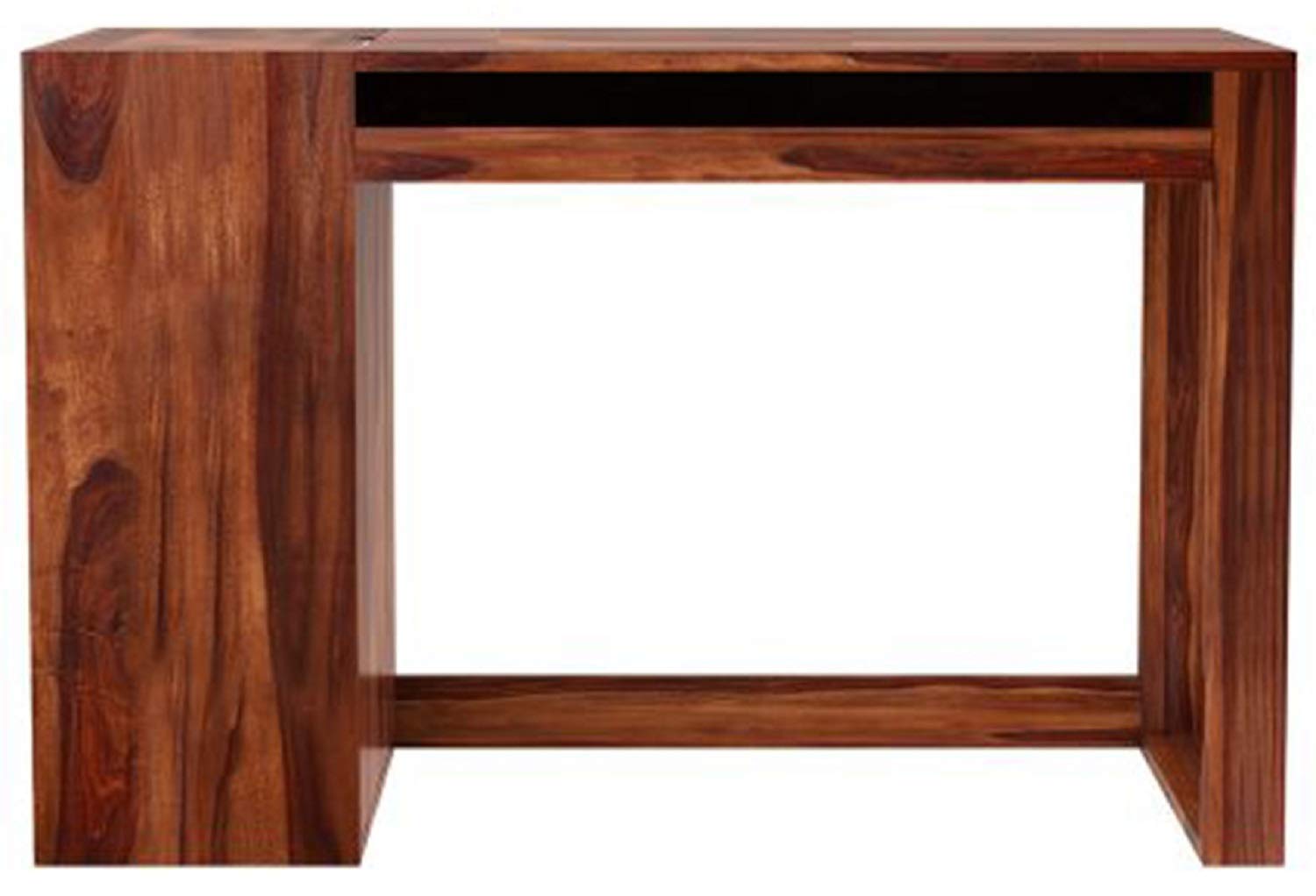 Murali Craft Sheesham Wood Study Desk With Storage – Natural Brown